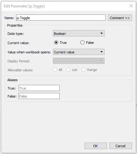 Creating a the Parameter p.Toggle to toggle between buttons for the drop down menu.png